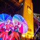 Illustration for article titled Sydney morphs into a psychedelic wonderland using projected lights